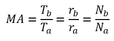 فرمول محاسبه گیربکس bevel