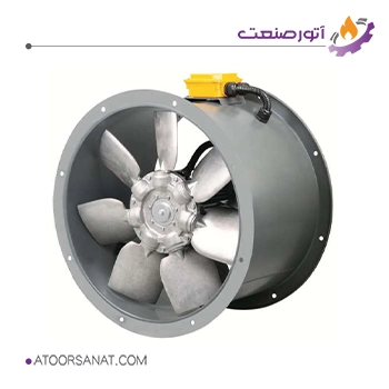 فن آکسیال سیلندری دمنده