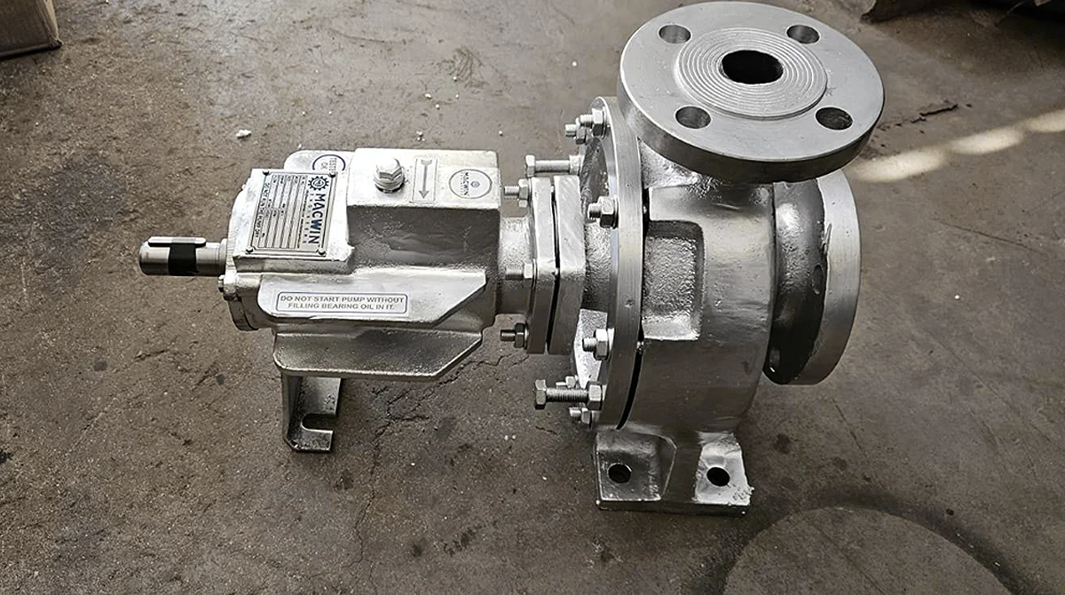 hot oil pump installation1