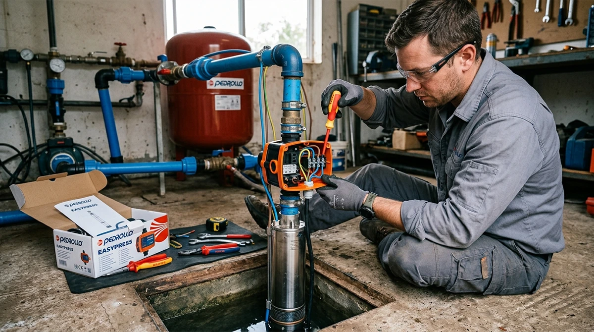 install submersible pump control1