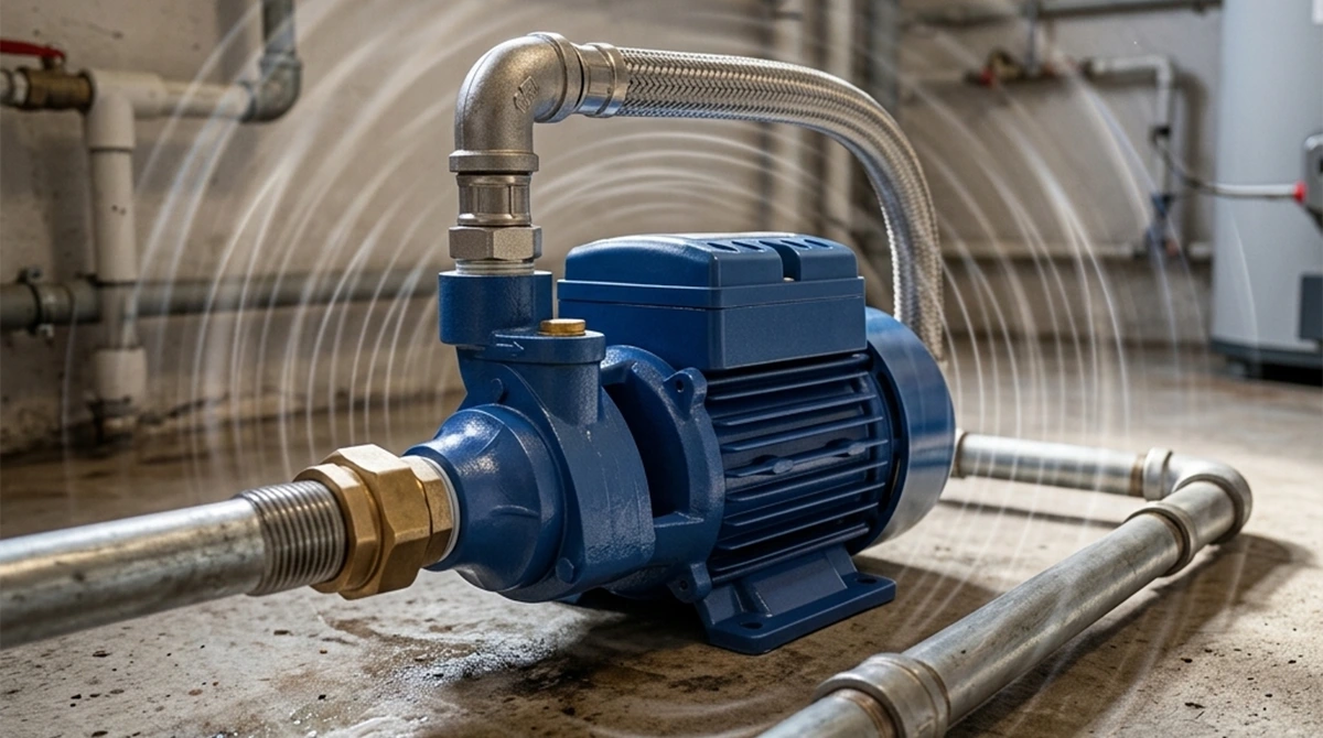 noisy water pump