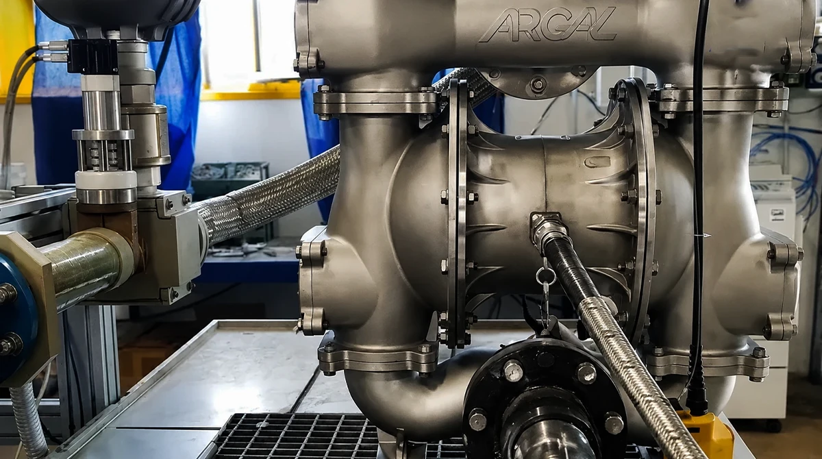 diaphragm pump for sewage transfer3