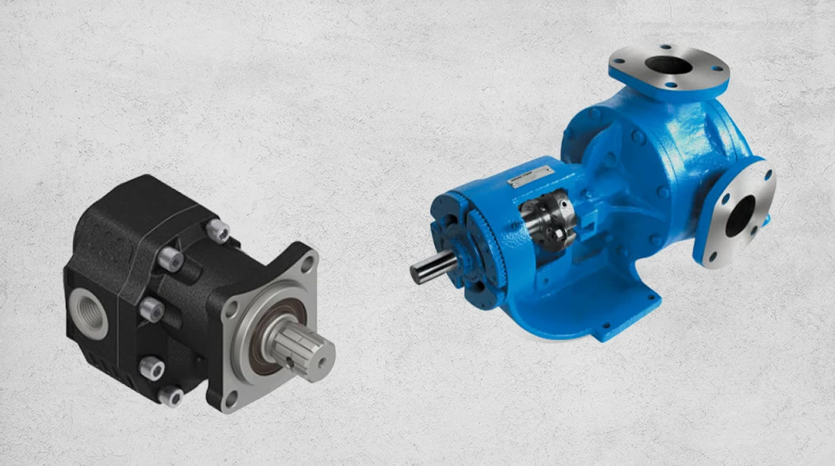 internal external gear pump2