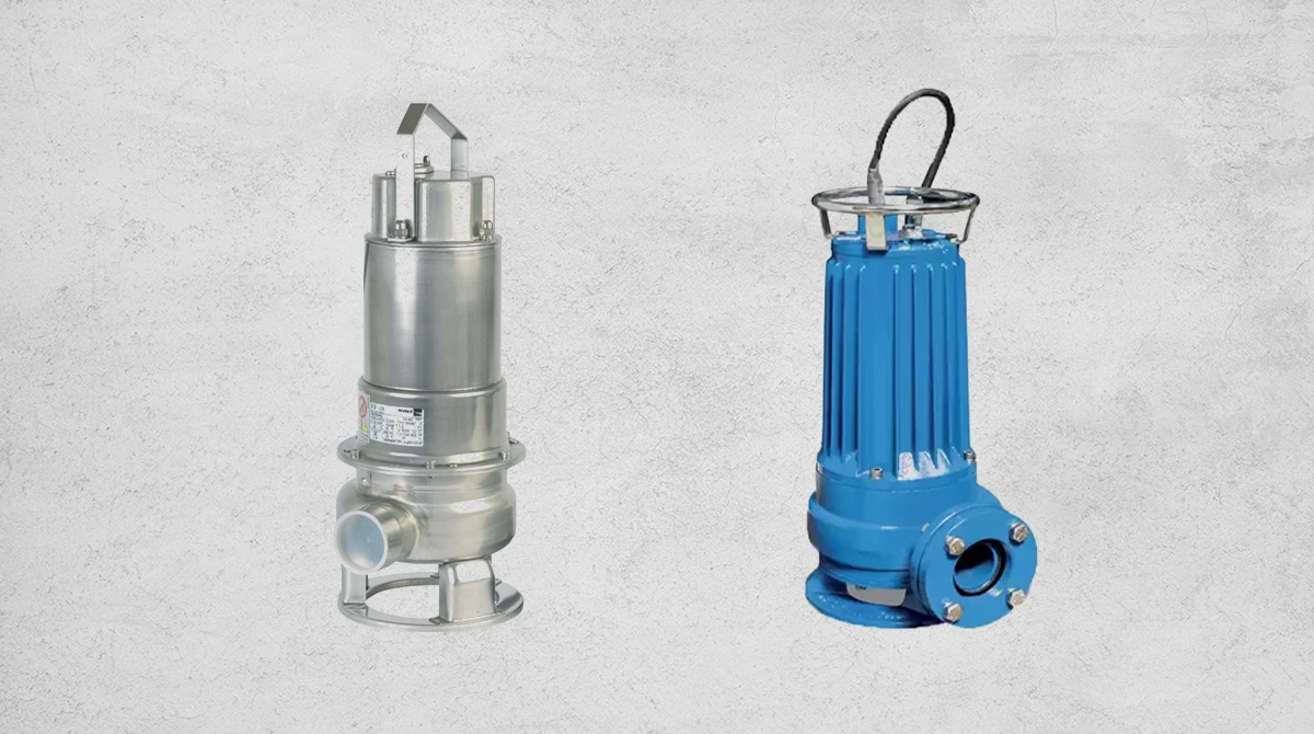 قوی ترین لجن کش برای مصارف صنعتی و ساختمانی کدام است؟ 4 strongest industrial sewage pump1