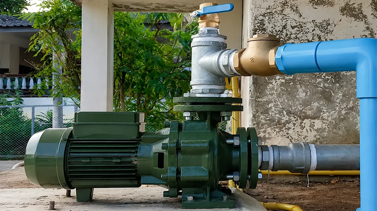 pump direct connection to mains1