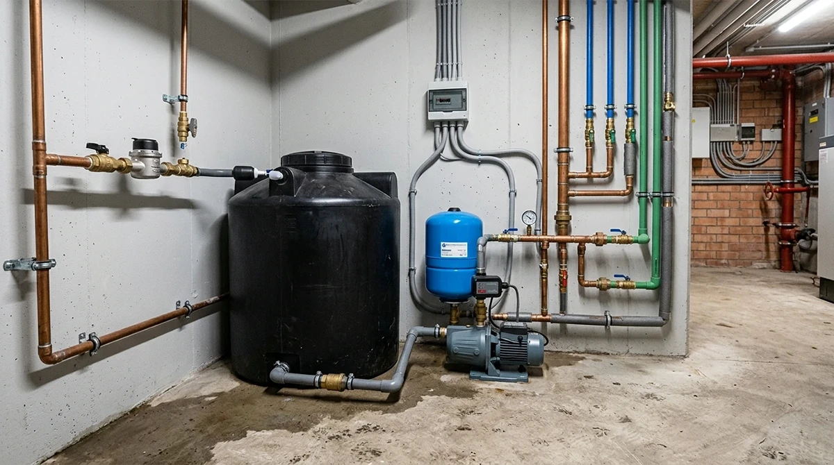 pump direct connection to mains2