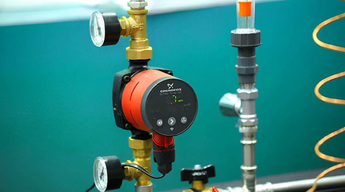 hot water return pump2