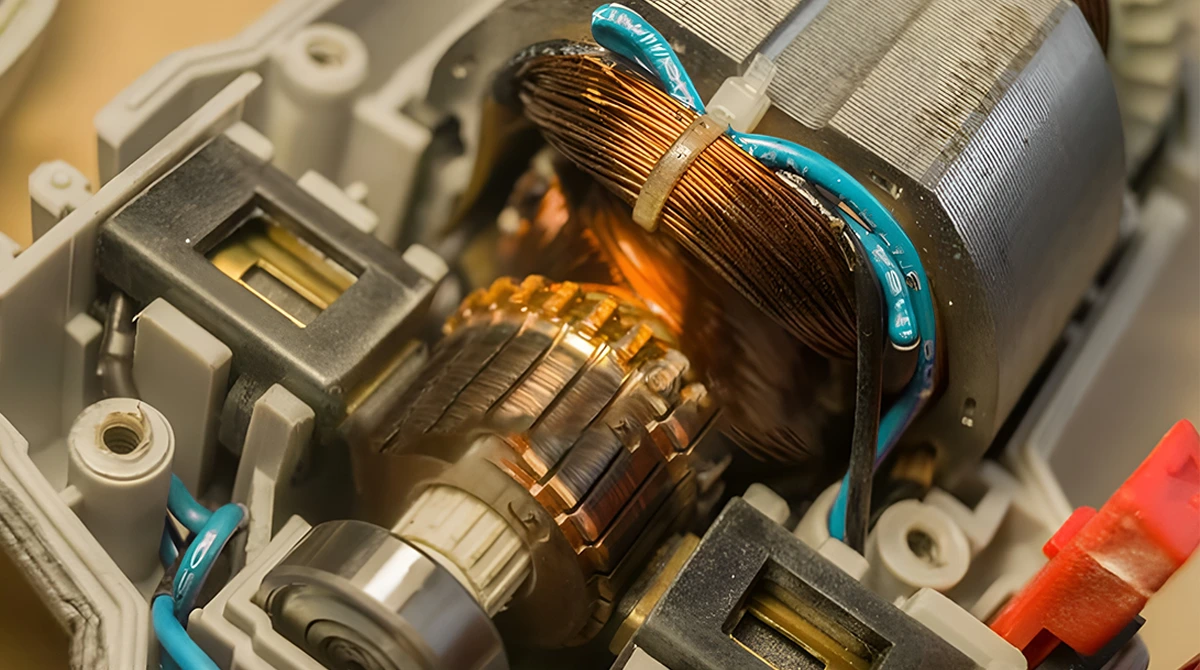 سوختن سیم پیچ الکتروموتور: راهنمای جامع تعمیر و بازسازی موتورهای الکتریکی 4 electric motor winding repair2
