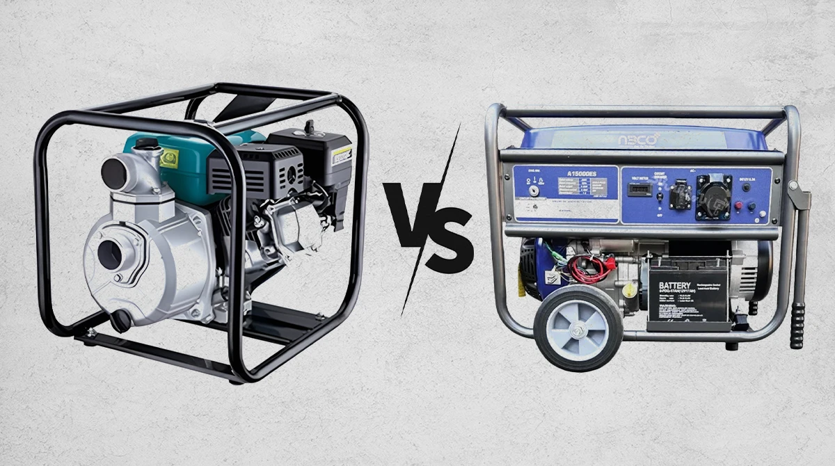 generate electricity from pump engine2