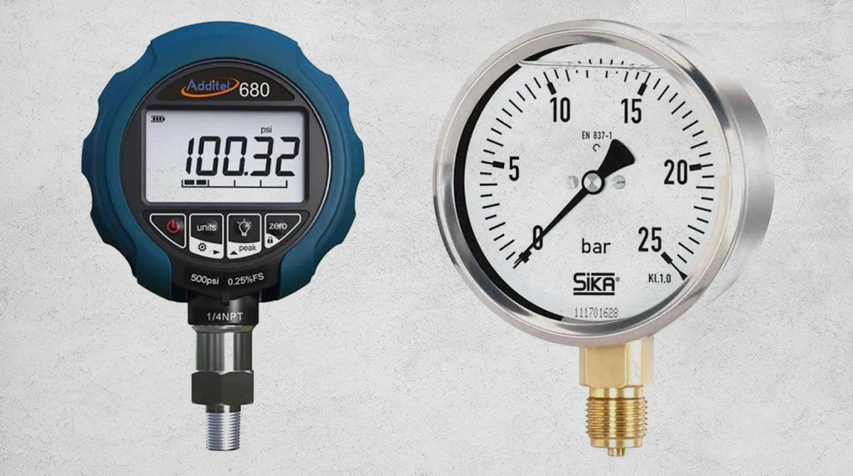 گیج فشار چیست و چرا انتخاب رنج استاندارد آن حیاتی است؟ 2 pressure gauge standard range guide1