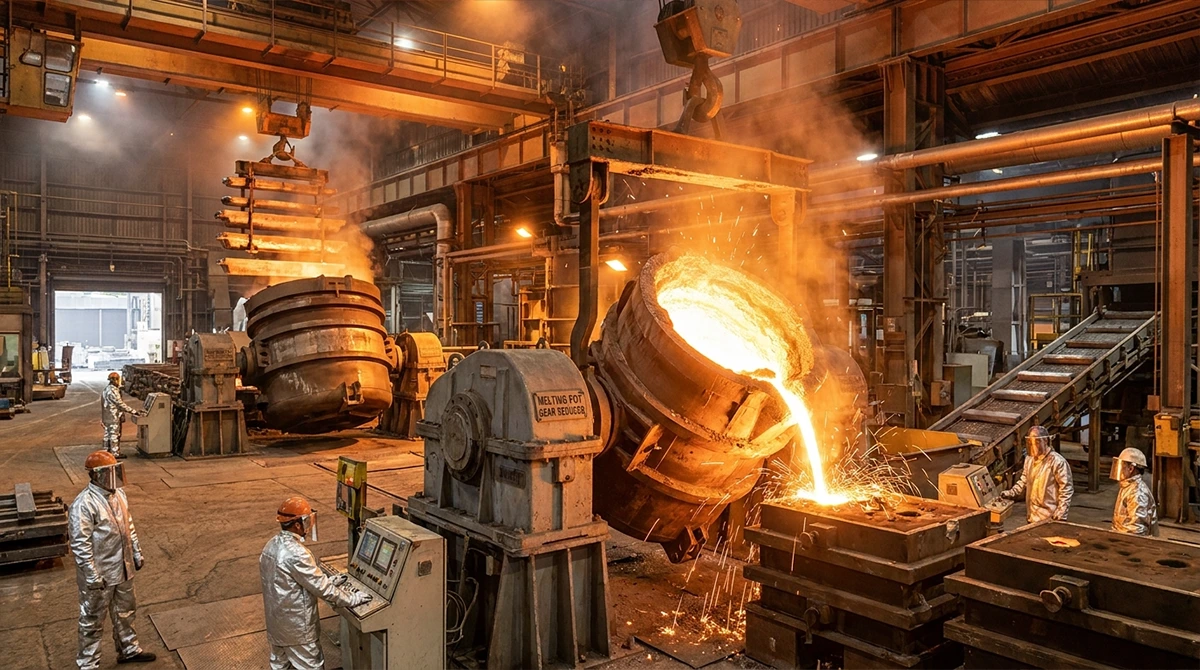 steel industry ladle gearbox guide2