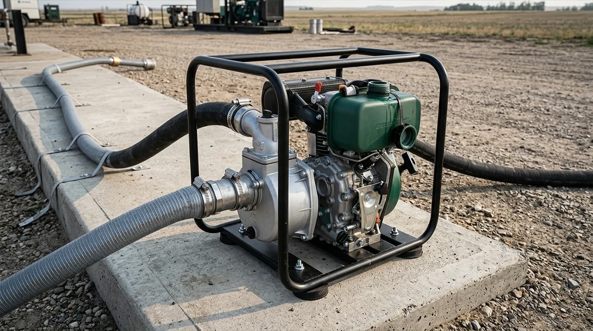 water pump motor installation1
