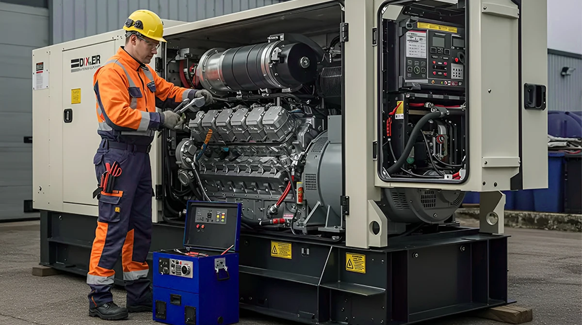 how to read diesel generator type and nameplate4